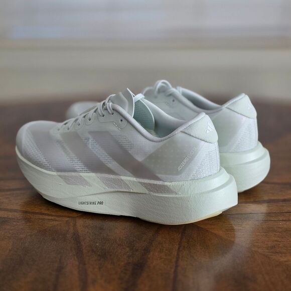 Adidas Adizero SL EVO Women's Running Shoes Metallic Silver Grey Size 6.5 Pro LE - Picture 6 of 15